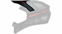 O'Neal Backflip E Clip Se Visière De Rechange Noir/gray