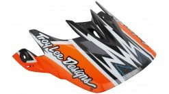Troy Lee Designs Troy Lee Design D3 Zap Carbone Visière De Rechange Orange