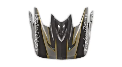 Troy Lee Designs Troy Lee Design D3 Cadence Carbone Visière De Rechange Gray