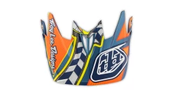 Troy Lee Designs Troy Lee Design D3 Longshot Composite Visière De Rechange Orange