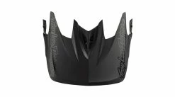 Troy Lee Designs Troy Lee Design D3 Midnight Carbone Visière De Rechange Noir