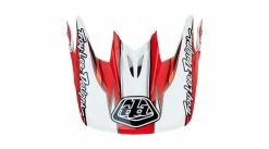 Troy Lee Designs Troy Lee Design D3 EVO Composite Visière De Rechange Rouge