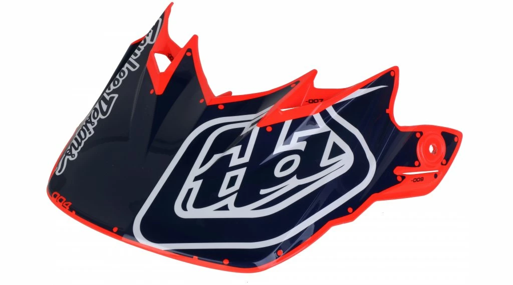 Troy Lee Designs Troy Lee Design SE4 Factory Composite Visière De Rechange Orange