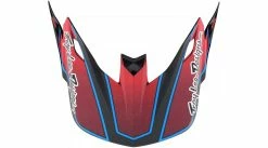 Troy Lee Designs Troy Lee Design SE5 Team Carbone Visière De Rechange Rouge