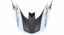 Troy Lee Designs Troy Lee Design SE5 Qualifier Carbone Visière De Rechange Blanc/bronze