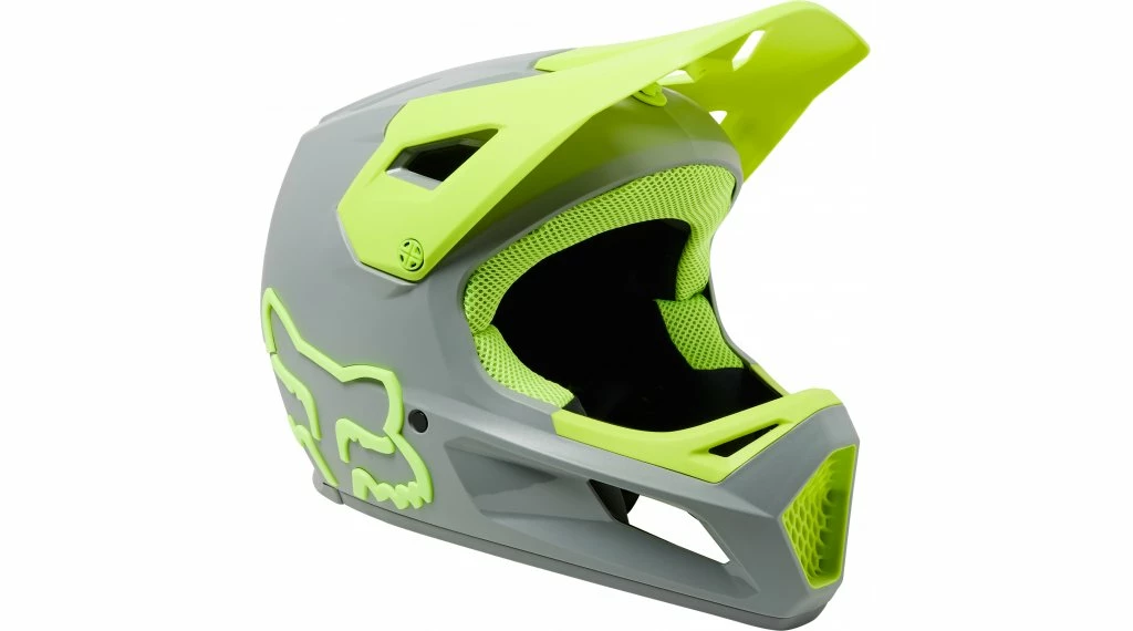 Fox Racing FOX Rampage CESHYN Fullface Casque Enfants Gr. YL (51-52cm) Gris